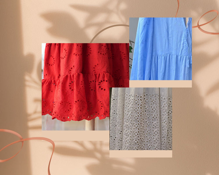 Eyelet Edition: Soft, Elegant styles with pure Hakoba cotton fabric